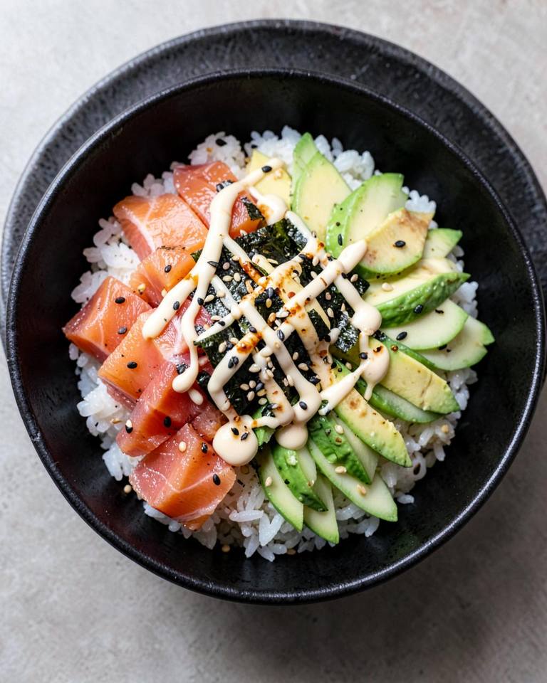 Salmon Sushi Bowl